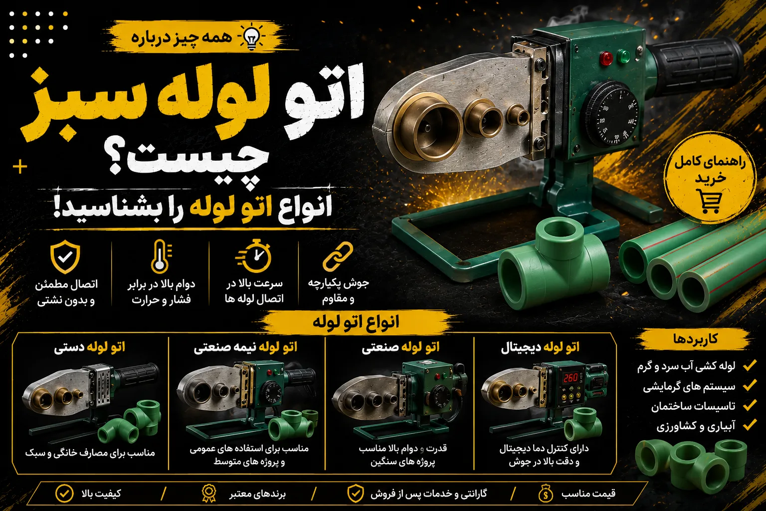 خرید اتو لوله