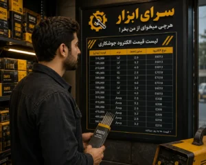 لیست قیمت الکترود جوش